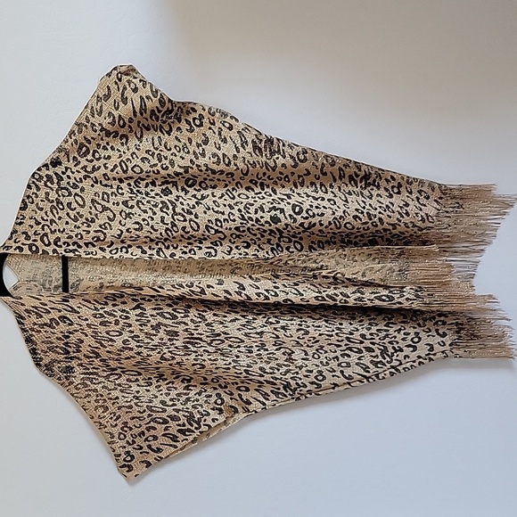 KJ Evening Fringe Shawl - Picture 4 of 7